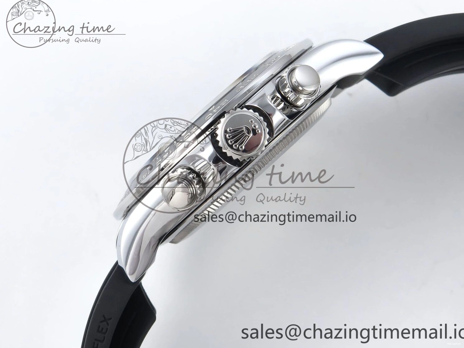 Dial Edition Gray on Daytona Strap 126519 1:1 V10 QF Best Oysterflex QF4131 Black 0202